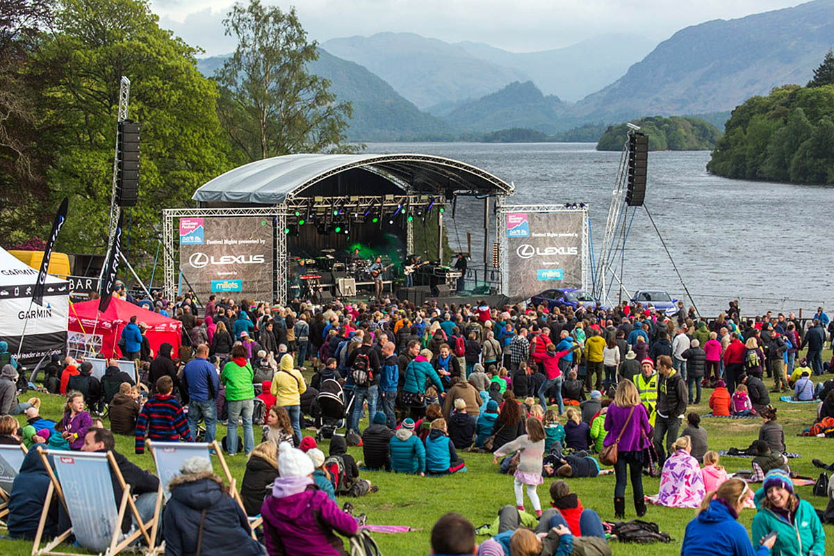 Live music at Keswick Mountain Festival 2014
